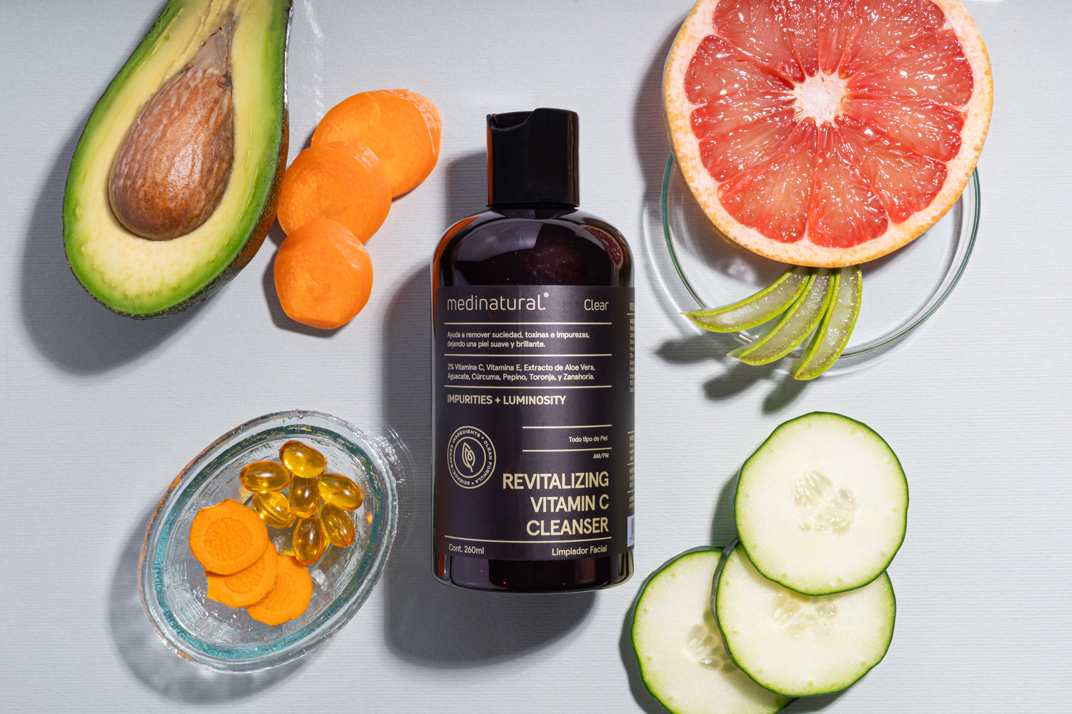 Medinatural Revitalizing Vitamin C Cleanser 260ml