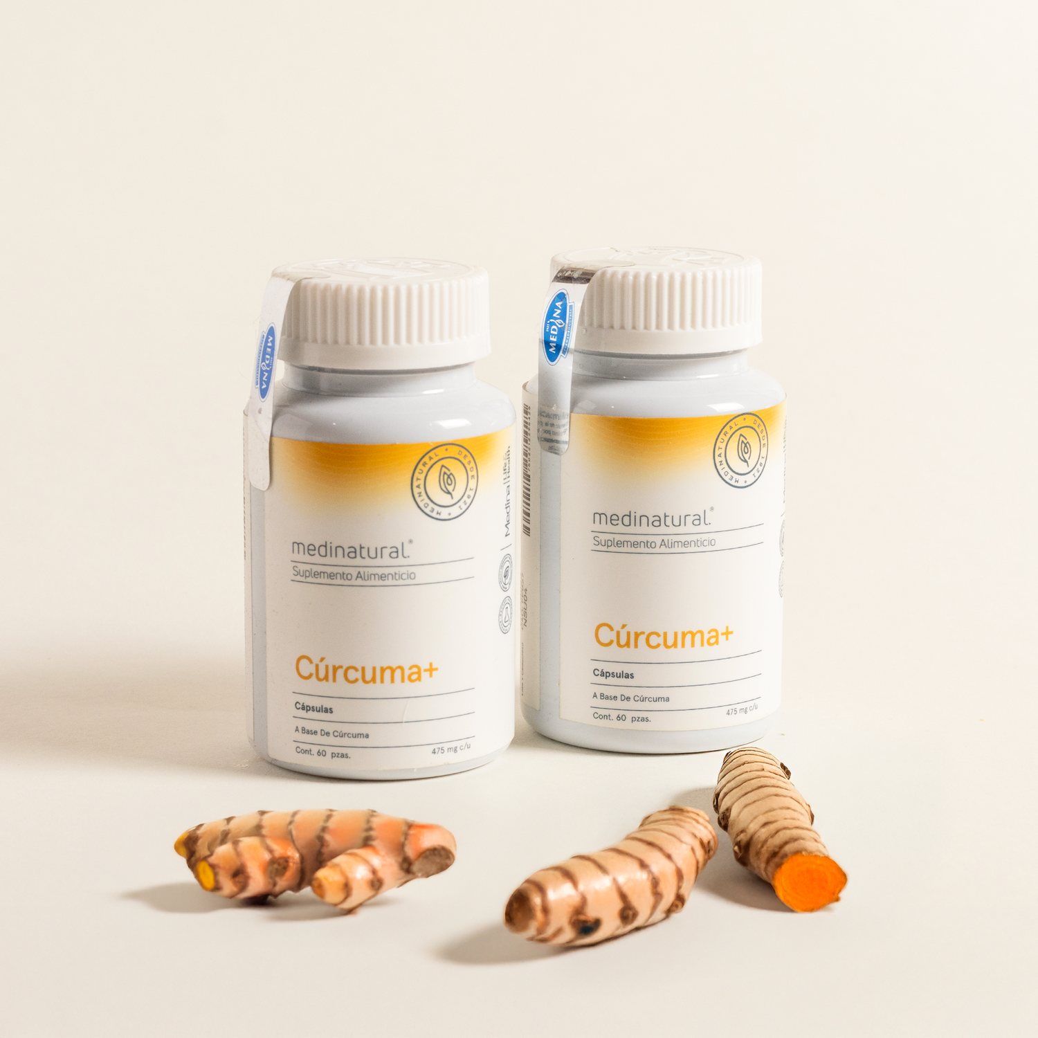 Medinatural Curcuma+ 475mg 60 Capsulas