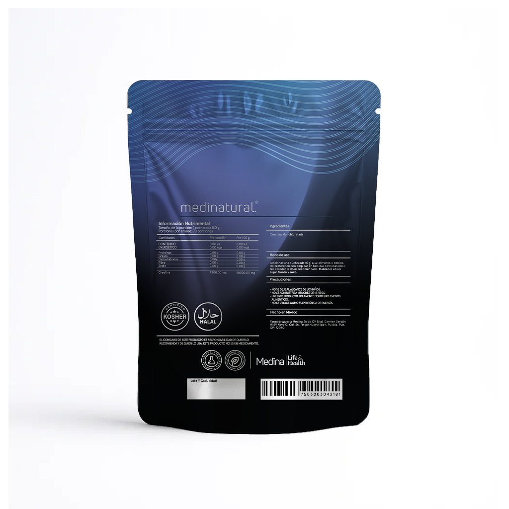 Medinatural Creatina Monohidratada 350gr