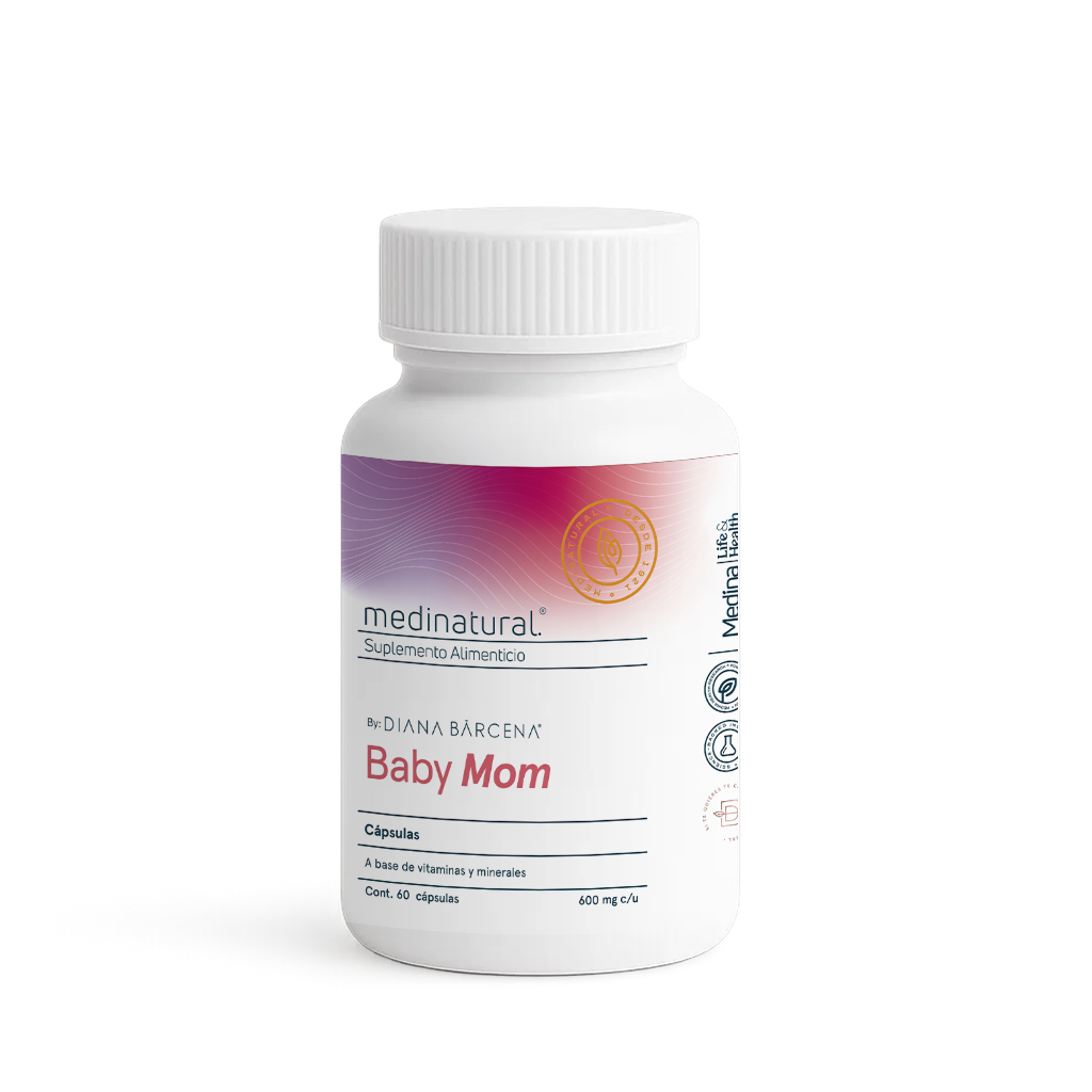 Medinatural Baby Mom 60 cápsulas | Embarazo