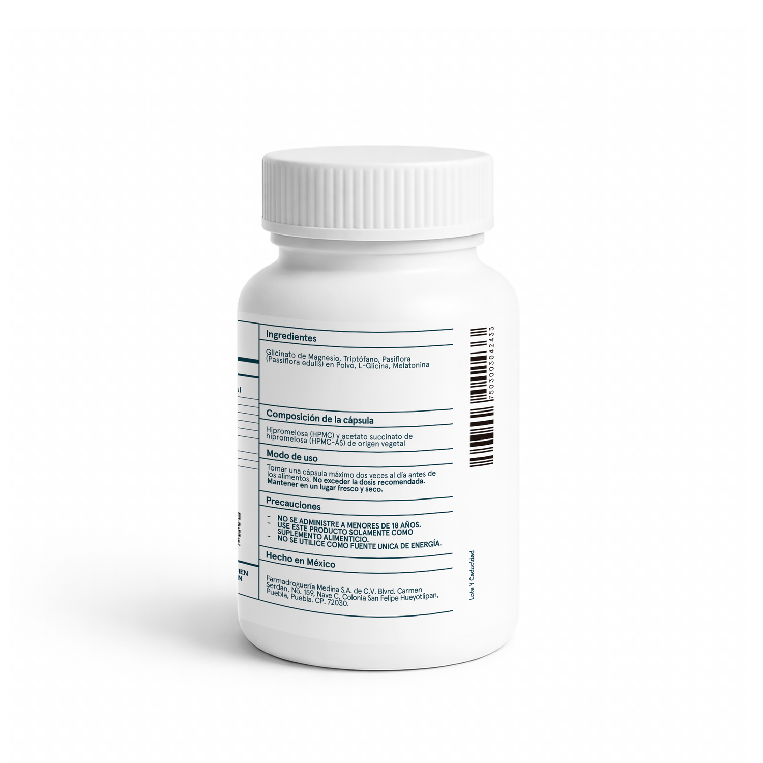 Medinatural Night Relax 580 mg 60 Cápsulas