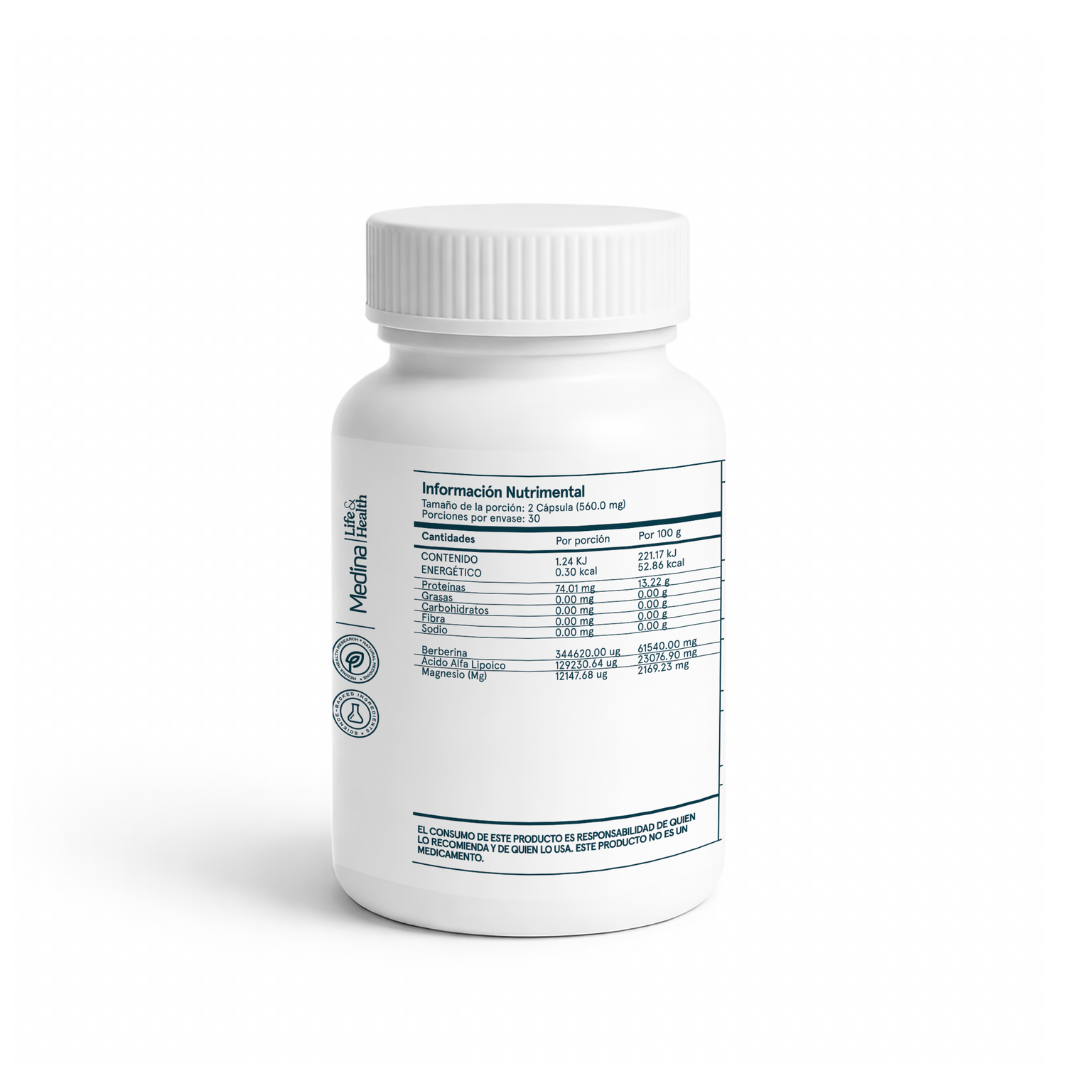 Medinatural Pre Sugar Off Con 60pzs