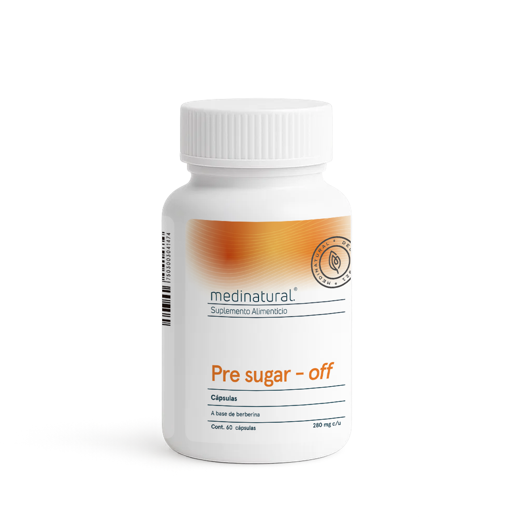 Medinatural Pre Sugar Off Con 60pzs