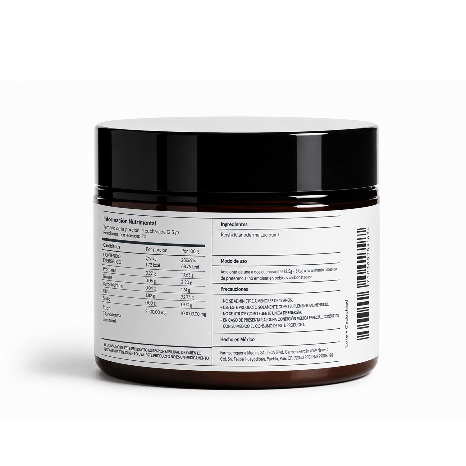 Medinatural Reishi Polvo