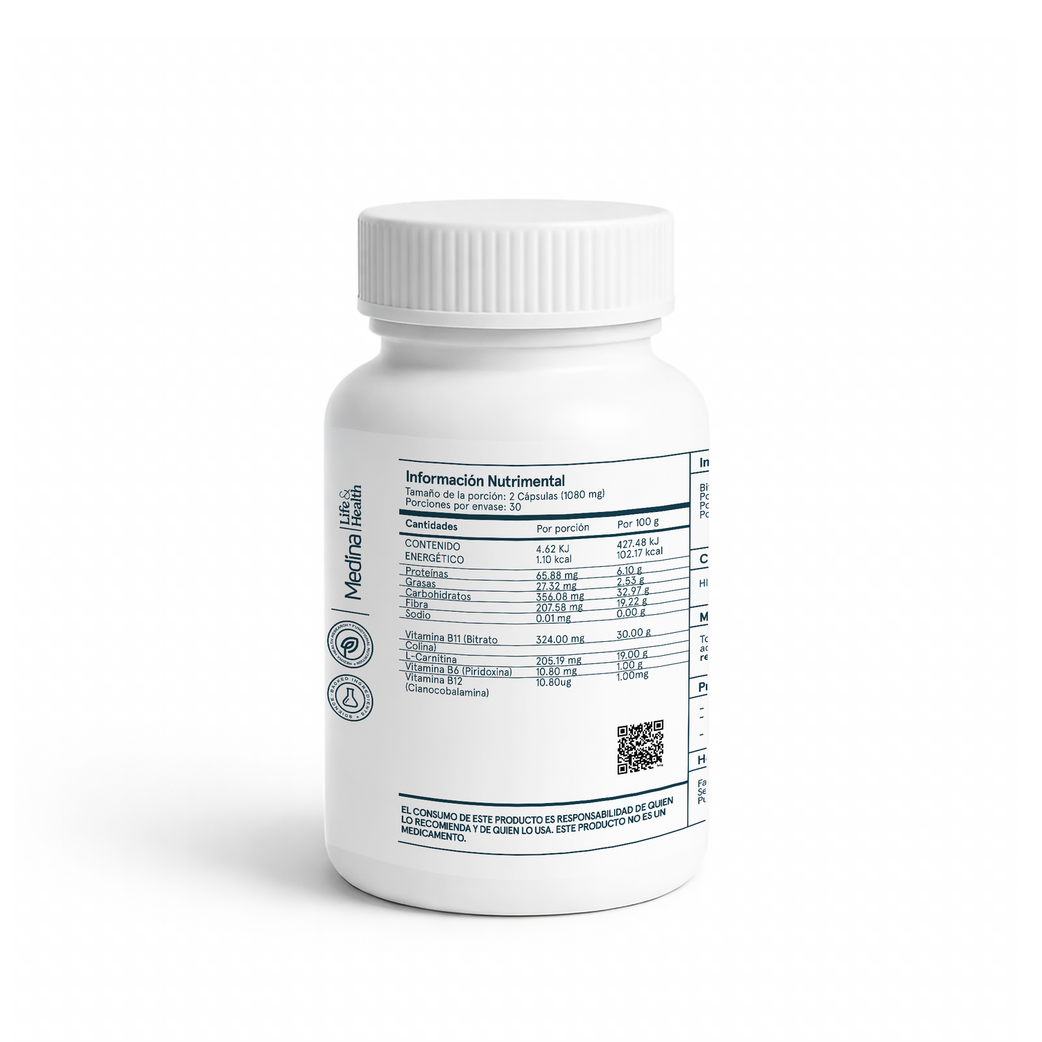 Medinatural Smart Complex 540mg 60 cápsulas