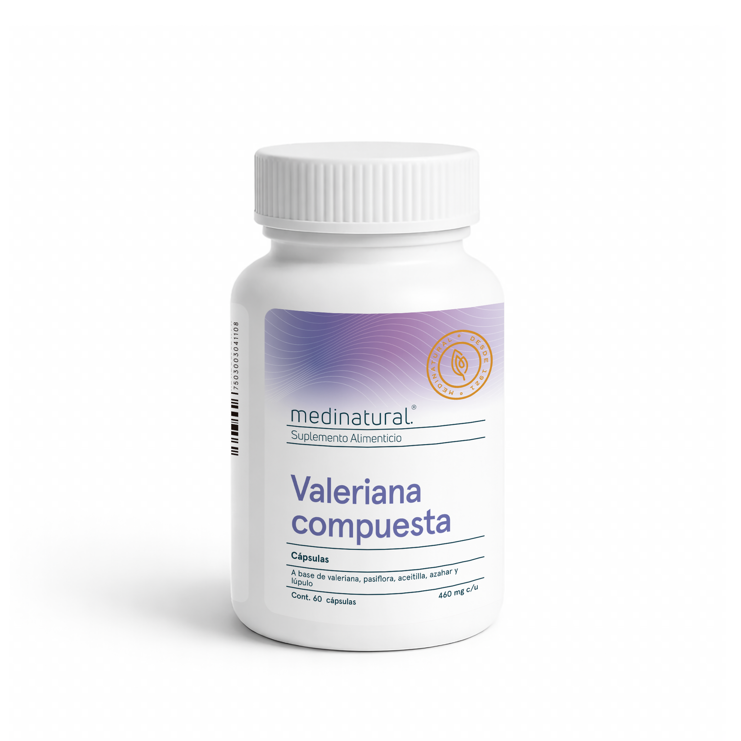 Medinatural Valeriana Compuesta 60 Cápsulas 460 mg