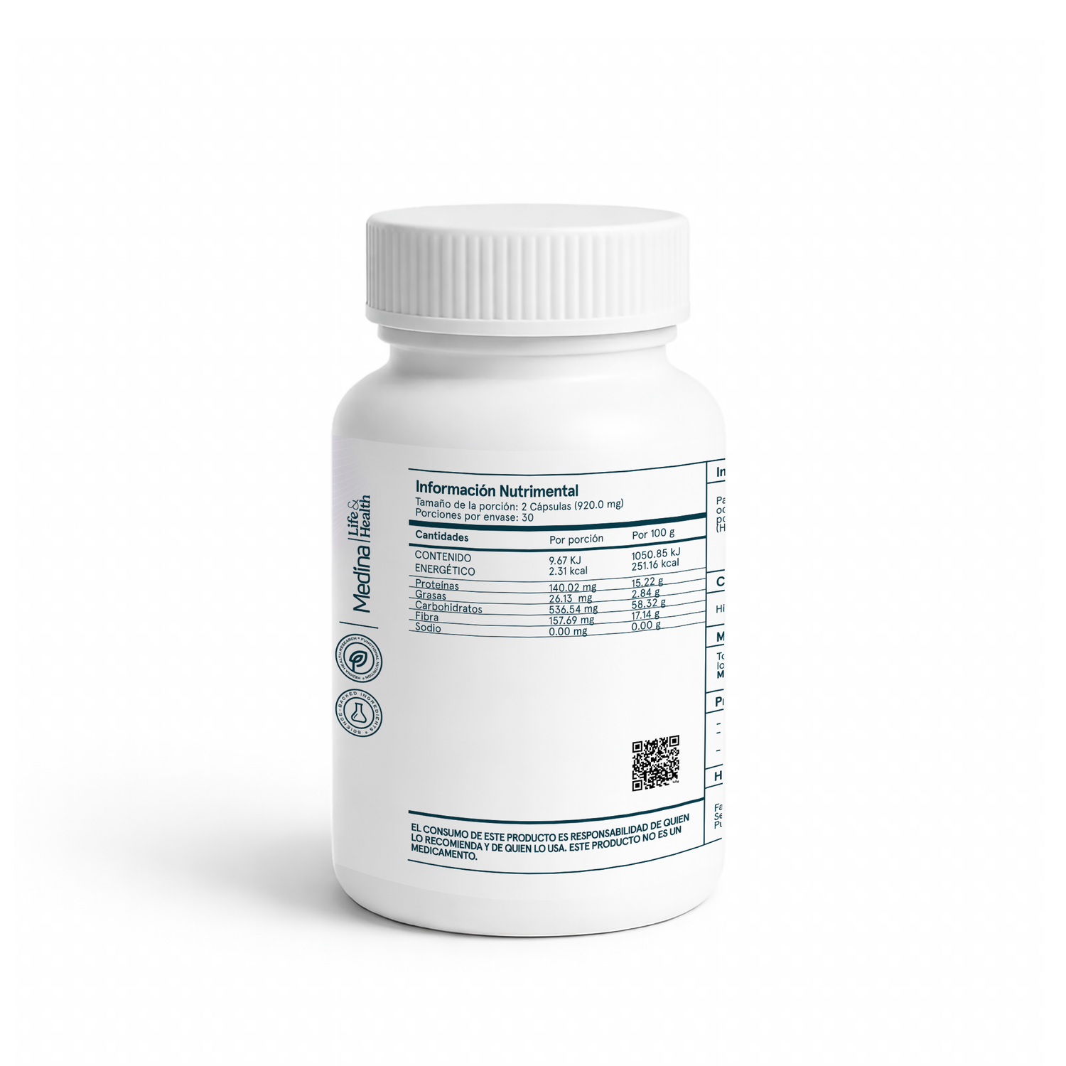 Medinatural Valeriana Compuesta 60 Cápsulas 460 mg