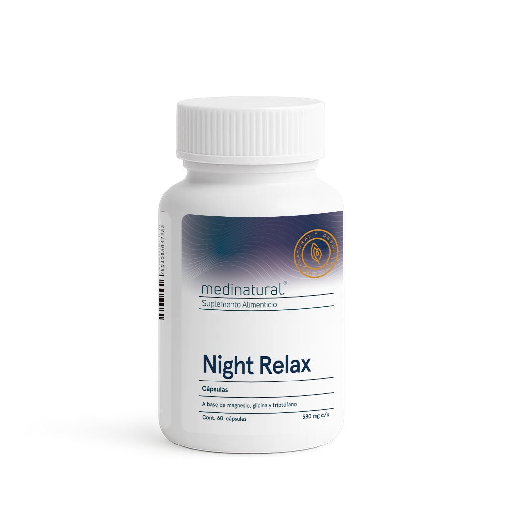 Medinatural Night Relax 580 mg 60 Cápsulas