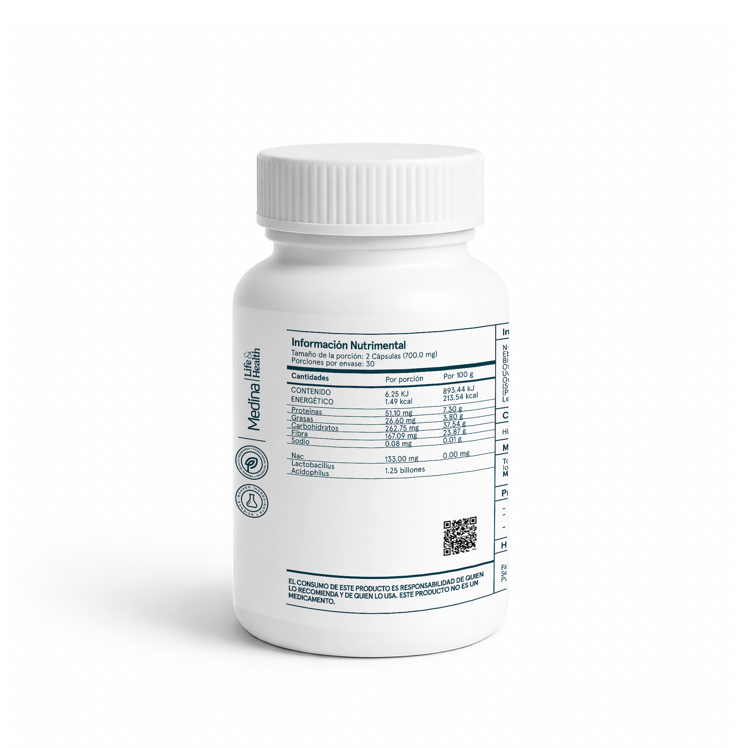 Medinatural Dtx + Complex 60 Cápsulas 350mg
