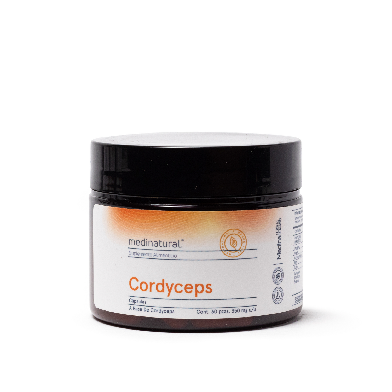 Medinatural Cordyceps Cápsulas 350g 30pzs