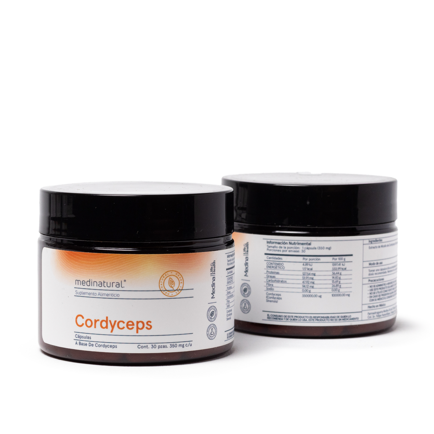Medinatural Cordyceps Cápsulas 350g 30pzs