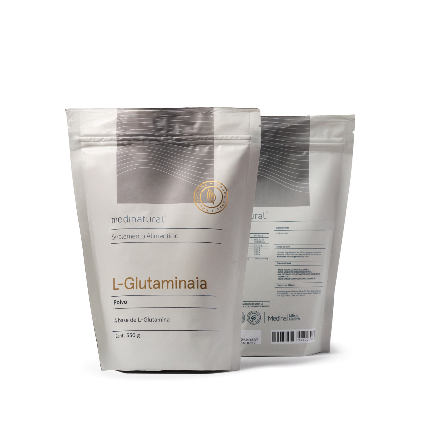 Medinatural L-Glutamina 350g