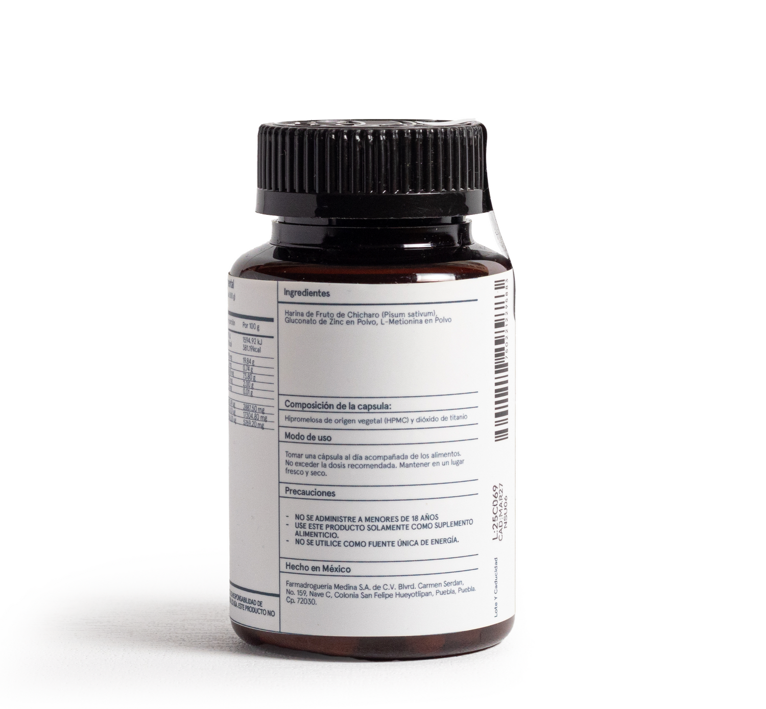 Medinatural Zinc 60pzs de 500mg