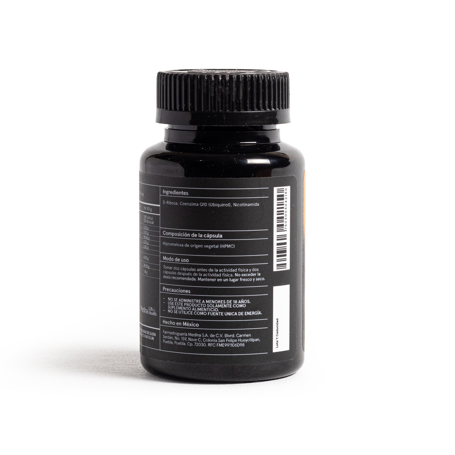 Medinatural Energy Hack 30 Pzas 600mg