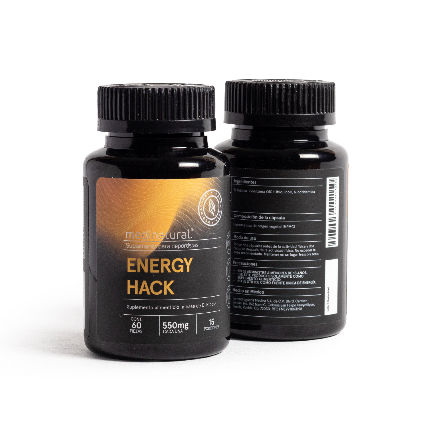 Medinatural Energy Hack 30 Pzas 600mg