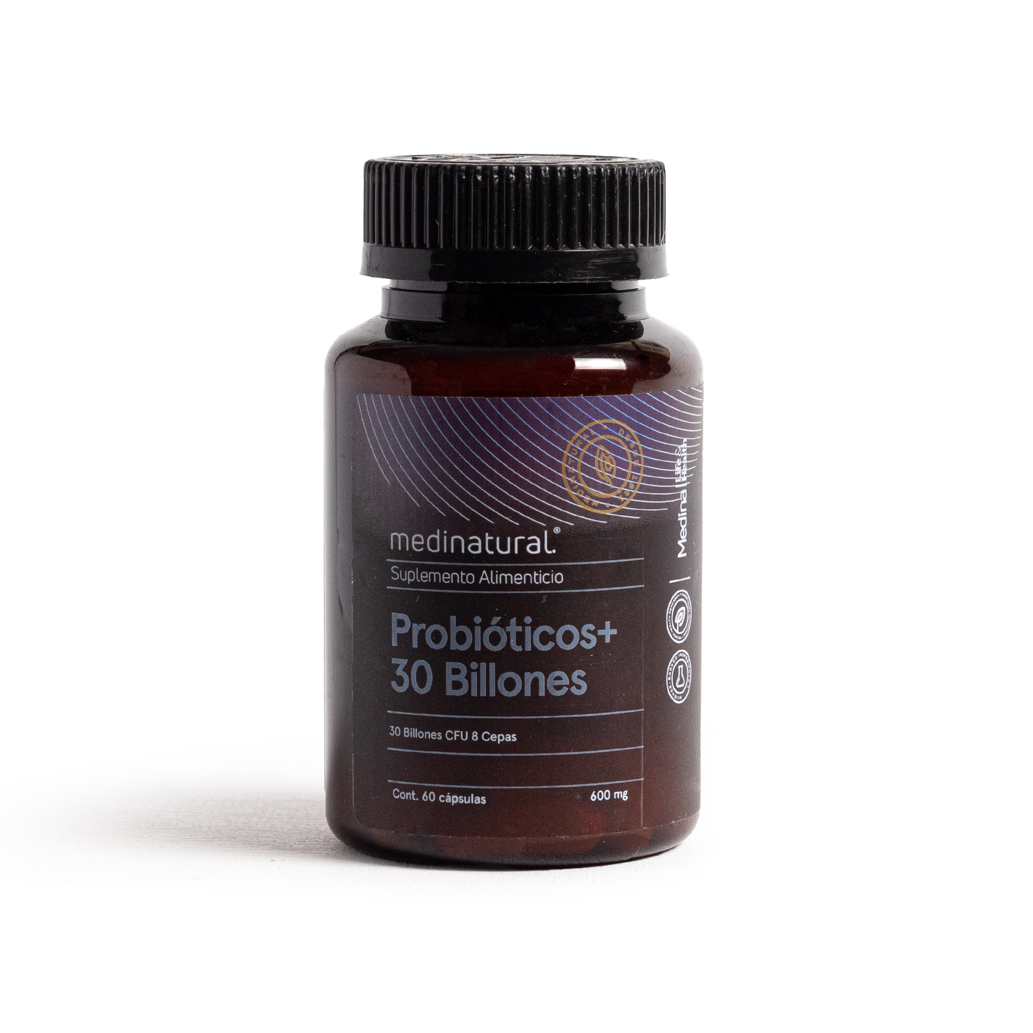 Medinatural Probioticos + 30 Billones 60 cápsulas 600mg