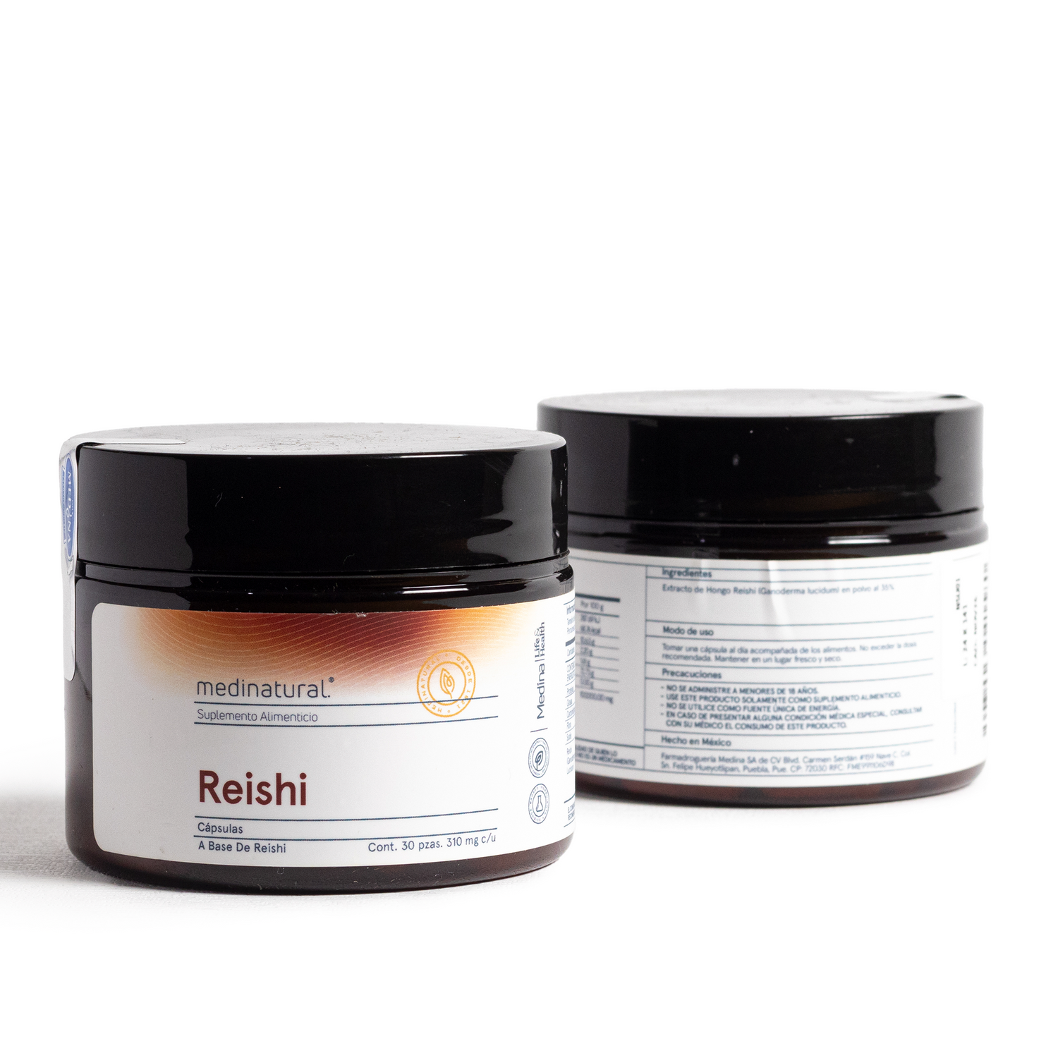 Medinatural Reishi Cápsulas 30pzs 310mg