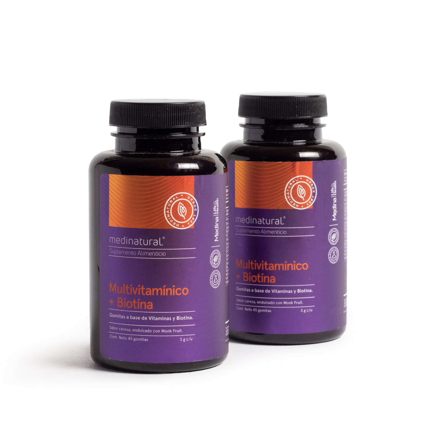 Medinatural Suplemento Vitaminico Biotina 45 Gomas