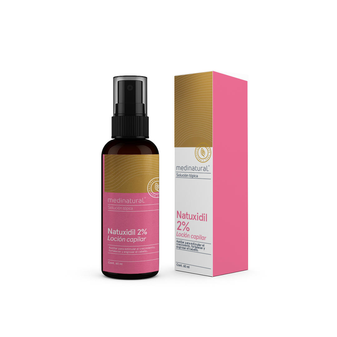 Medinatural Natuxidil 2% Loción Capilar 60ml