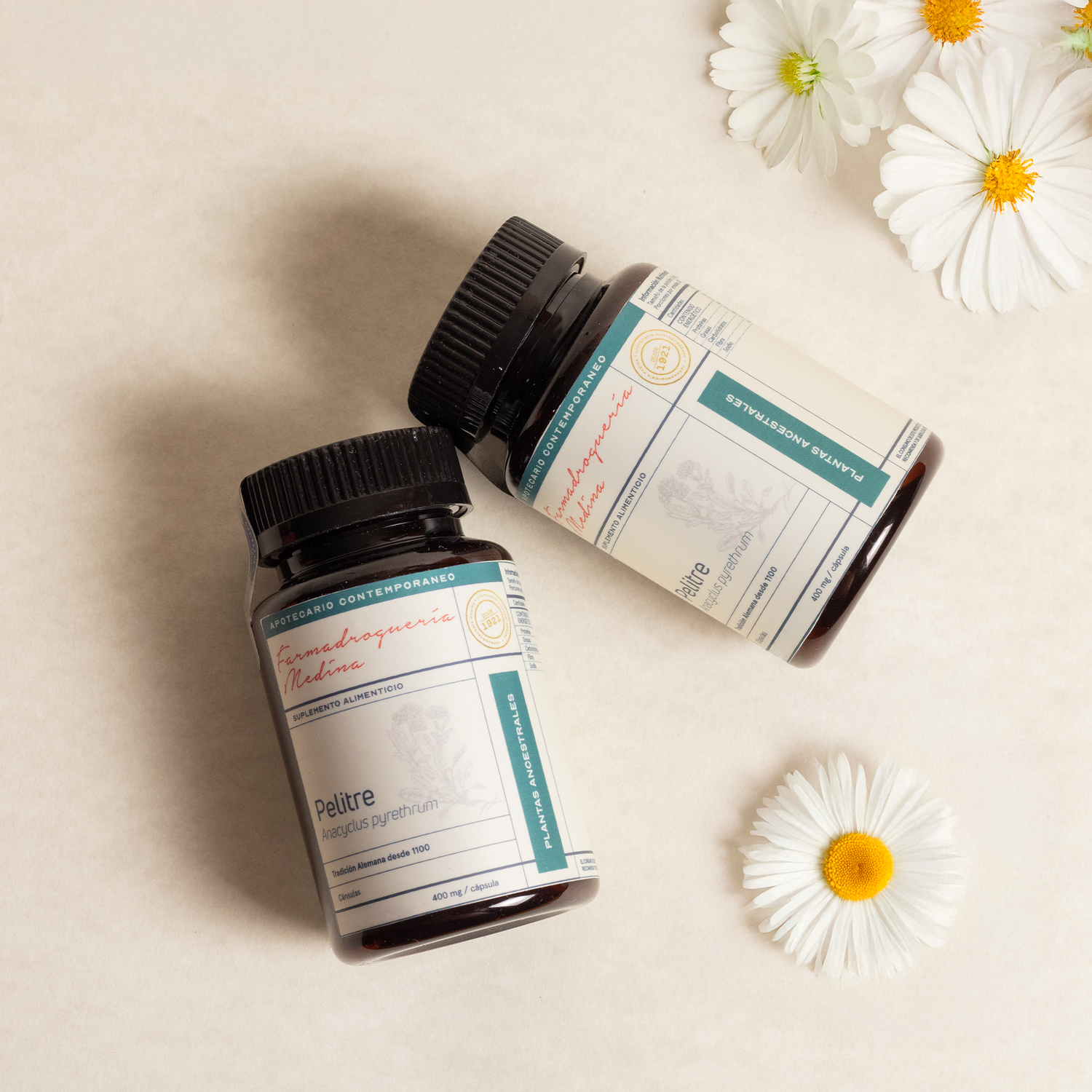 Medinatural Pelitre 400mg  30pzs