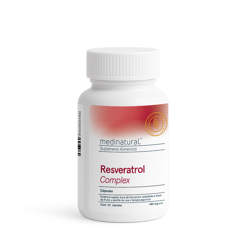 Medinatural Resvetrol Complex 60 Cápsulas de 480mg